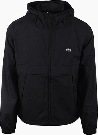 Lacoste Mens LACOSTE LIGHTWEIGHT JACKET BLACK - Size: 42