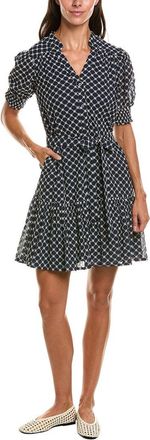 Brooks Brothers Ruffle Sleeve Dress