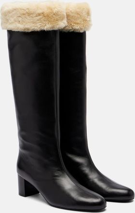 Toteme Downtown leather knee-high boots