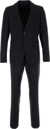 Prada Midnight Blue Wool Blend Suit