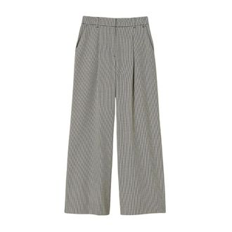 Twinset Gestreepte Pantalons - Dames - Wijde Broeken - Veelkleurig - S - Broeken
