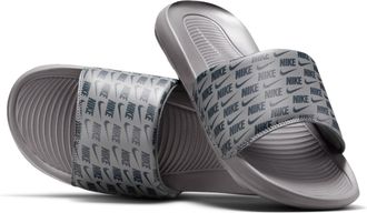 Nike Mens Victori One Printed Slides in Black | CN9678-017