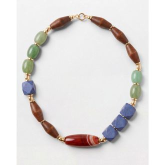 By Lilla Aegean Sea Necklace in Multi at Nordstrom, Size 16