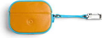 Piquadro Air Pods Pro Case - unisex - Telefoonaccessoires - Geel - ONE Size - Accessoires