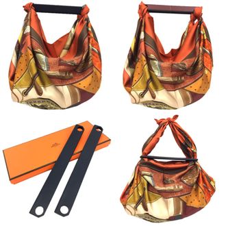 Herm&egrave;s Indigo Blue Rouge H Eco-Bag (Pre-Owned)