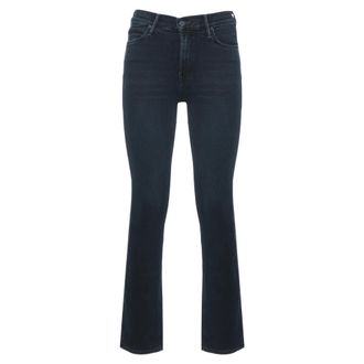 Mother The Mid Rise Dazzler Ankle - Dames - Jeans - Blauw - Maat: W27 Katoen
