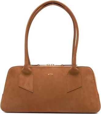 N°21 Dames, Tassen, Bruin, Maat: ONE Size