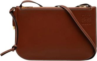 Loewe Borsa a tracolla in pelle Pre-owned - - Pre-owned - Donna - Marrone - ONE SIZE