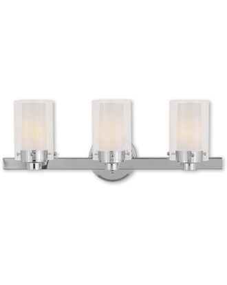 Livex Lighting Livex Manhattan 3-Light Polished Chrome Bath-Light