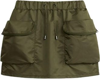 Alpha Industries drawstring pocket mini skirt - Green