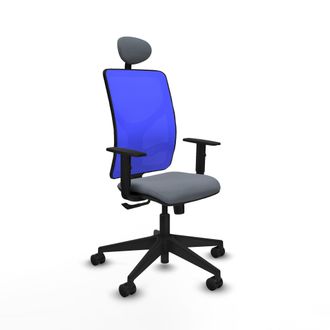 Piqueras y Crespo Silla De Oficina Con Cabecero Motilla Piqueras Y Crespo 1d066n1 Gris