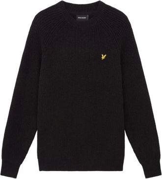 Lyle & Scott Hombre, Jerseys, Negro, Talla: L