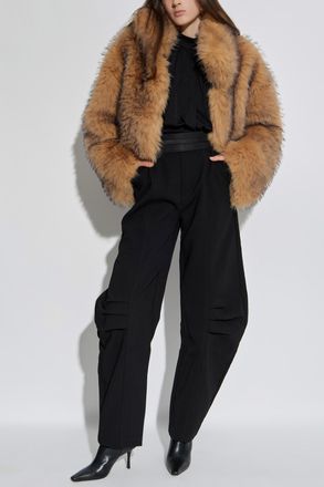 Rotate Short Faux Fur, Womens, Brown