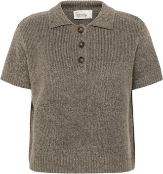 MY ESSENTIAL WARDROBE Dames, Truien, Bruin, Maat: XS Wol