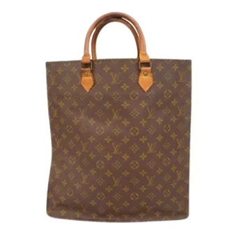 Louis Vuitton Pre-owned Tote Bags, female, Brown, Size: ONE SIZE Pre-owned Sac Plat Tote