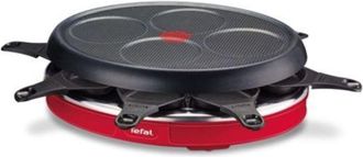 T-fal Colormania Re310512 Aparato De Raclette Rojo 1050 W