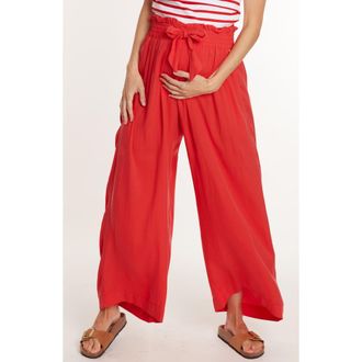 Cache Coeur Maternity Pants Sahel in Coral at Nordstrom, Size X-Small