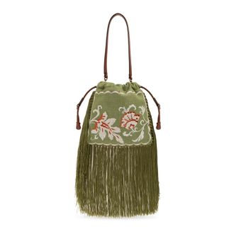 Etro Etro, Shoulder Bags, female, Green, Size: ONE SIZE Kalispera Small Shoulder Bag