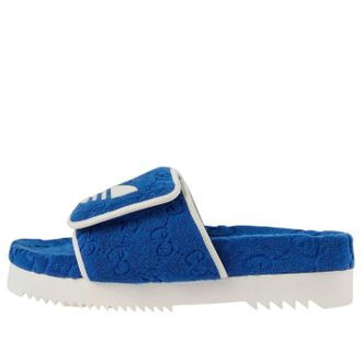 adidas x Gucci GG Platform Sandal Blue 702412UU0104160