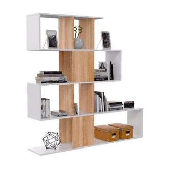 HOGAR 24 Estanter&iacute;a blanco artik y rombre canadian