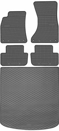 OEM Juego De Alfombrillas De Goma Para Audi A5 8t Sportback (2009-2016) + Alfombrilla Para El Maletero