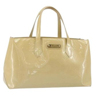 Louis Vuitton Pre-owned Handbags, female, Beige, Size: ONE SIZE Pre-owned Wilshire PM Hand Bag
