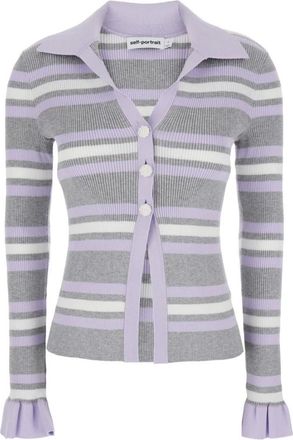 Self Portrait Mujer, Jerseys, Gris, Talla: S