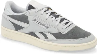 Reebok Club C Revenge II Sneaker in Washedblack/grey1/vintagechalk at Nordstrom, Size 10.5