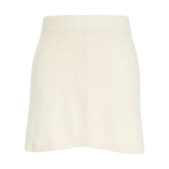 Soft Goat Mujer, Faldas, Blanco, Talla: M