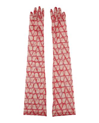Valentino Toile Iconographe Long Sleeved Gloves