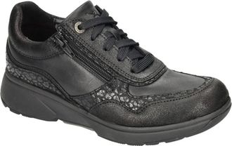 Xsensible Schoenen, Dames, Zwart, 40 EU, Leer, Lima Sneaker