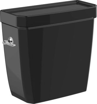 Roca Roca - Cisterna De Doble Descarga 4,5/3l Con Alimentaci&oacute;n Inferior Para Inodoro Carmen Color: Negro