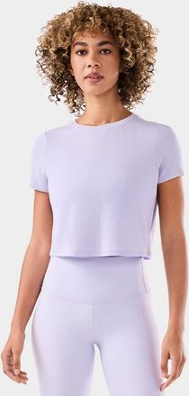 Tavi Ribbed Tee in Lavender at Nordstrom, Size X-Small