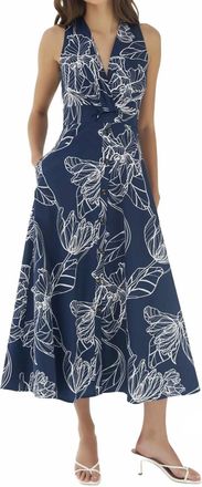 Hutch Bates Dress In Blue