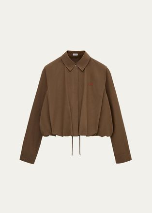 Loewe Logo Cotton-Blend Shirt