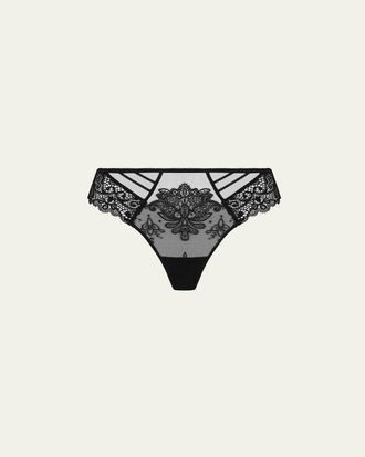 Lise Charmel Diva Glamour Embroidered Italian Briefs