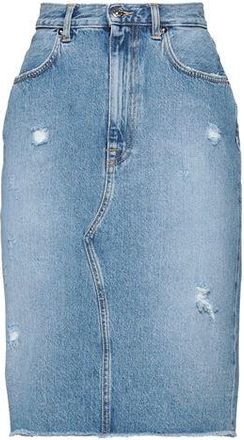 People PARTES DE ABAJO - Faldas vaqueras en YOOX.COM