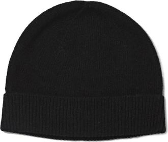 Roberto Collina Geribbelde muts - Zwart