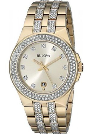Bulova 98B174 Mens Phantom Watch - Gold - One Size
