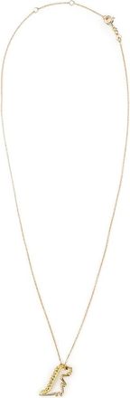 Aliita Yellow Gold Dino Esmeralda Necklace