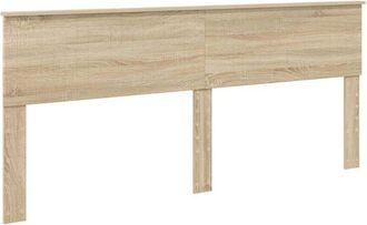 vidaXL Cabecero Roble Sonoma 200 Cm Madera Contrachapada Vidaxl