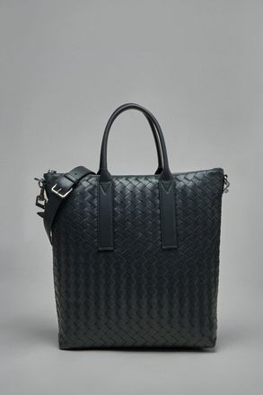 Bottega Veneta Intrecciato Zipped North-South Tote