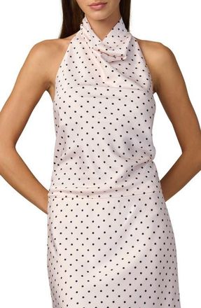 Joe's The Ines Halter Top in Ecru Polka Dot at Nordstrom, Size X-Large