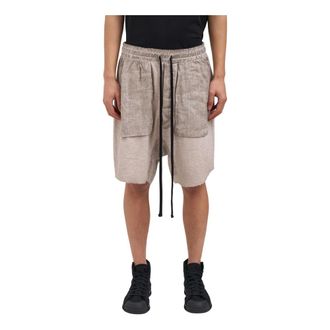 Thom Krom Long Shorts, male, Gray, Size: M M ST 515 Shorts