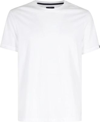 Fay T-shirt met ronde hals - Heren - T-shirts - Wit - 3XL - Katoen - Tops