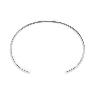 Maison Margiela Bracelets, female, Gray, ONE SIZE, Elegant Metal Bracelet