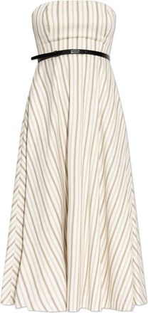 Max Mara Dames, Jurken, Beige, Maat: 2XS