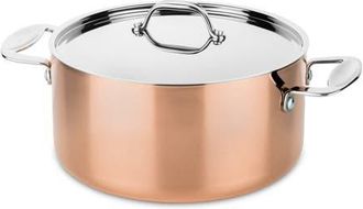 Mepra Toscana Casserole with Lid in Cuprum Copper at Nordstrom, Size Small