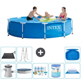 Intex Piscina Con Estructura Redonda - 305x76 Cm - 8-piezas S31656