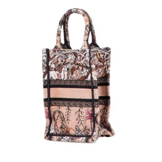 Dior Pre-owned Tote Bags, female, Pink, Size: ONE SIZE Pre-owned Canvas Tote Bag